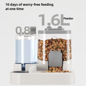 Cat Bowl Automatic Feeder and Water Dispenser