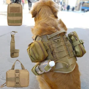 Dog Tactical Bags Set